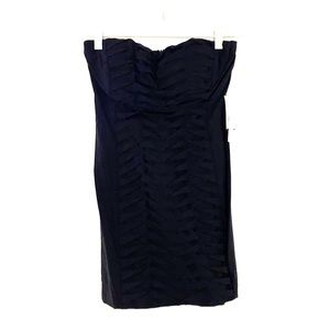 Black Aqua strapless mini dress. Size Small. NWT!